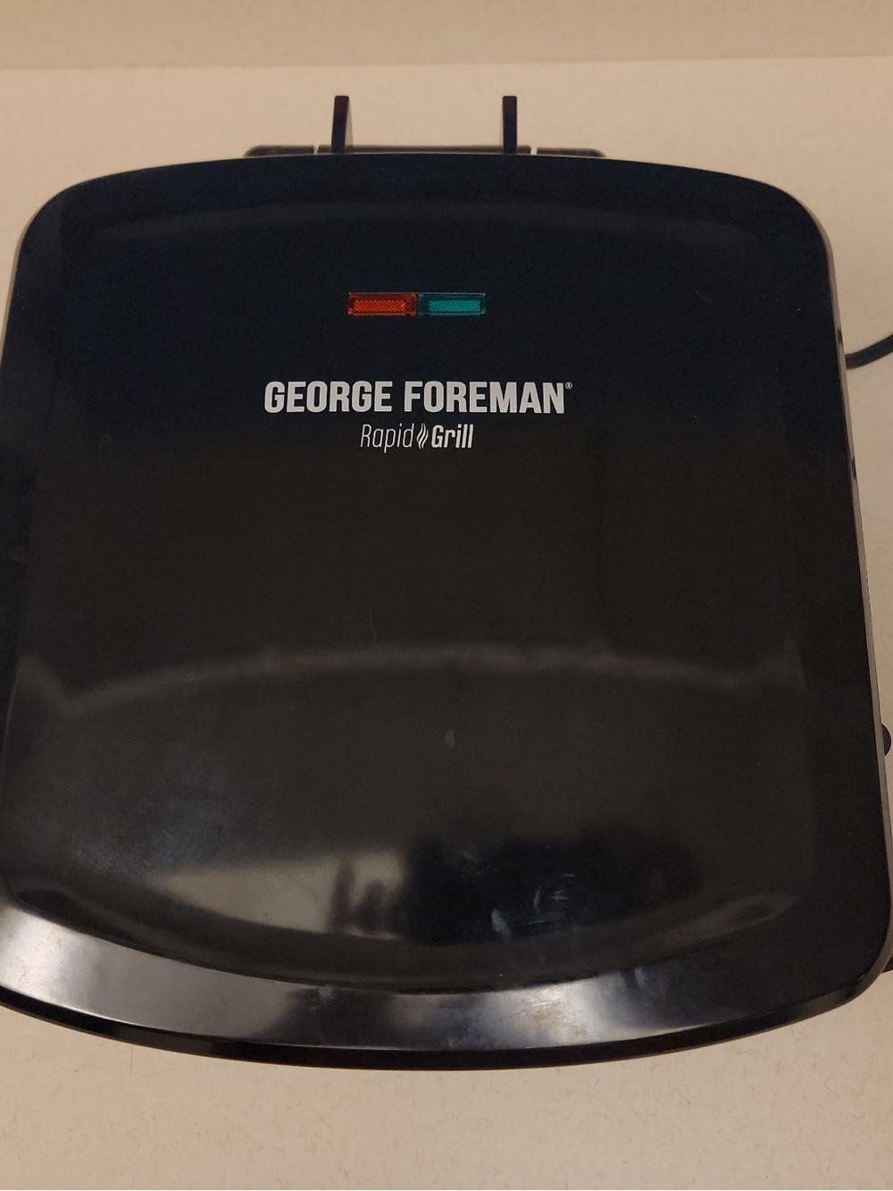George Foreman Rapid Grill - Black Electric 4-Serving Grill